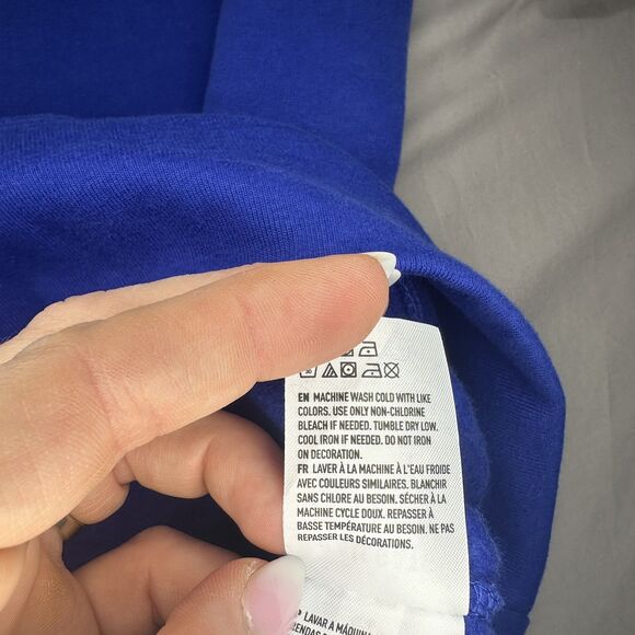 NWT Tailgate Brand Golden State Warriors NBA Crewneck Sweatshirt Blue Yellow XL - Picture 7 of 12